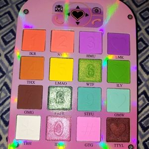 Burner Phone Eyeshadow Palette by Makeup a Murder